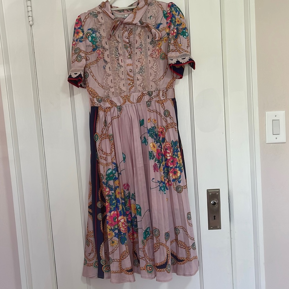 Beautiful floral dress elegant
